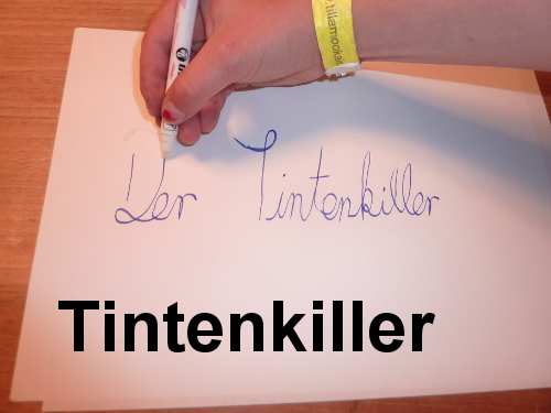 Militaristic German words: Tintenkiller