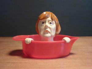 merkel re-elected